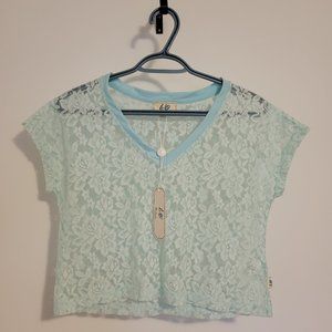 Kamiseta Lace Crop Top